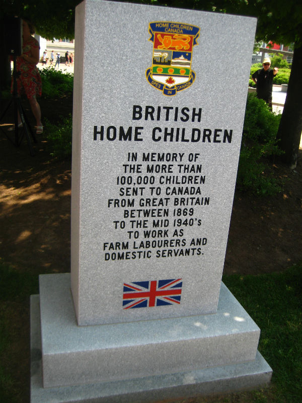 British Home Children Monument